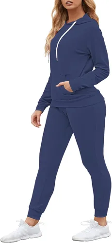 Vista 15 de Fixmatti Sudadera con capucha y bolsillos para mujer