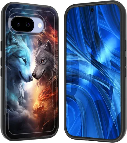 Vista 126 de Funda para Pixel 7A, [probada contra caídas de grado militar] Funda protectora resistente a prueba de golpes para Google Pixel 7A de 6.1 pulgadas