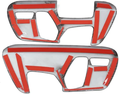 Vista 4 de Cubierta de panel de botón de ajuste de asiento para Toyota Supra GR A90 A91 MK5 2018-2022, el marco del panel del interruptor de ajuste del asiento