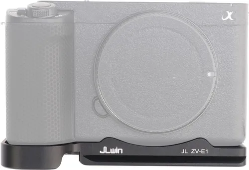 Vista 4 de FocusFoto Placa base de liberación rápida QR placa soporte para cámara Sony ZV-E1 sin espejo, compatible con trípode estándar Arca-Swiss Ballhead