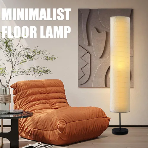 Vista 5 de Lámpara de pie de papel, lámpara de pie, lámpara de pie de papel, decoración de habitación, farol de luz para dormitorio, tocador, sala de estar