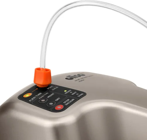 Vista 5 de Oliso Pro VS95A - Sellador al vacío inteligente para almacenamiento de alimentos, color rojo