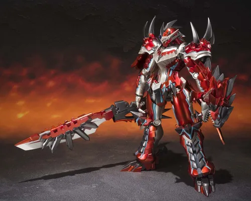 Vista 8 de Figura de acción Bandai Tamashii Nations la Monster Hunter Chogokin Liolaeos «Monster Hunter»