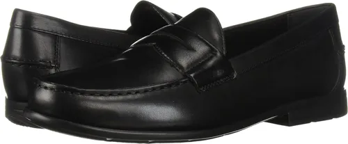 Vista 2 de Nunn Bush Drexel Moc Toe Penny Mocasines con tecnología KORE Walking Comfort Negro