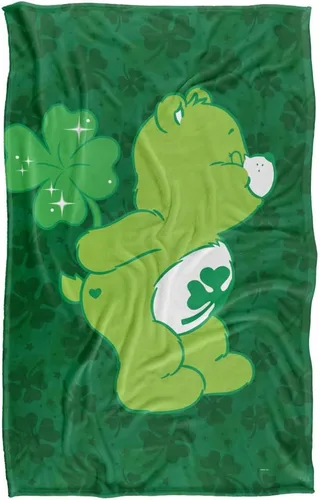 Vista 2 de Care Bears - Manta de 36 x 58 pulgadas, diseño de osos y arco iris, tacto sedoso, súper suave