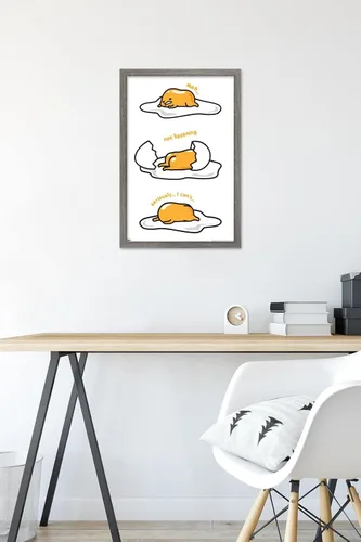Vista 6 de Trends International Póster de pared de Gudetama - Not Listening
