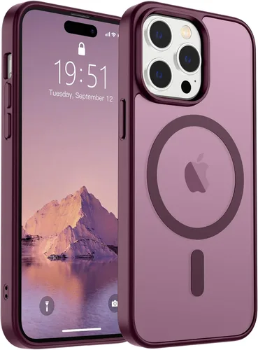 Vista 226 de SUPFINE Funda magnética para iPhone SE 2022 (3ª)/2020 (2ª), iPhone 8 (compatible con MagSafe) (protección contra caídas de grado militar), funda