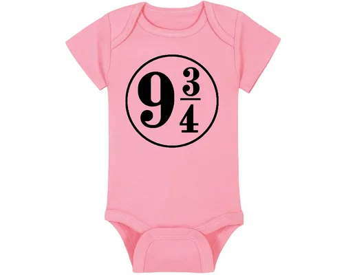 Vista 28 de Sombrero de bebé Wizard - Chosen One (tela negra - diseño dorado)