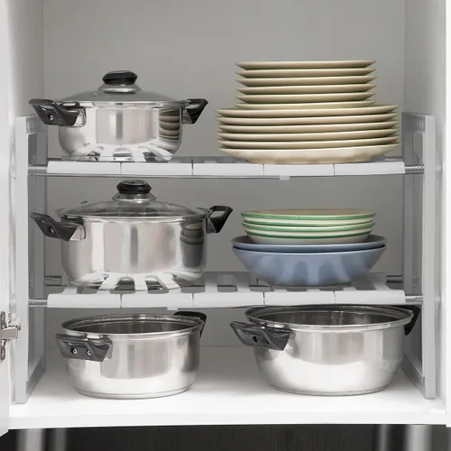 Vista 6 de Estantería Extensible para Fregadero Shibblek InnovaGoods 2 Estantes