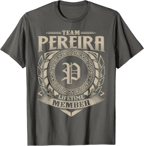 Vista 37 de Team PEREIRA Lifetime Member Apellido PEREIRA Family Vintage Camiseta, Negro