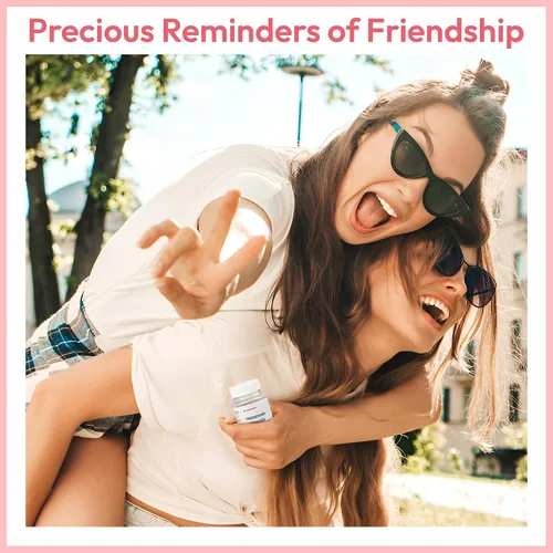 Vista 6 de 50 Mensajes de Amistad en Cápsulas en una Botella para Mujeres, Mejores Amigas, Regalos para Hermanas, Mejor Amiga, Regalos de Simpatía, Regalos