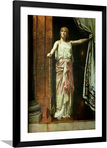 Vista 7 de ART.COM Impresiones artísticas enmarcadas para pared, Clytemnestra, 1882 por John Collier, decoración de cultura mundial, 12 x 18 pulgadas, marco