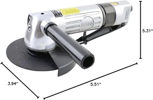 Vista 2 de Urrea Amoladora angular extra resistente 11000 RPM, identificación de manguera de 3/8