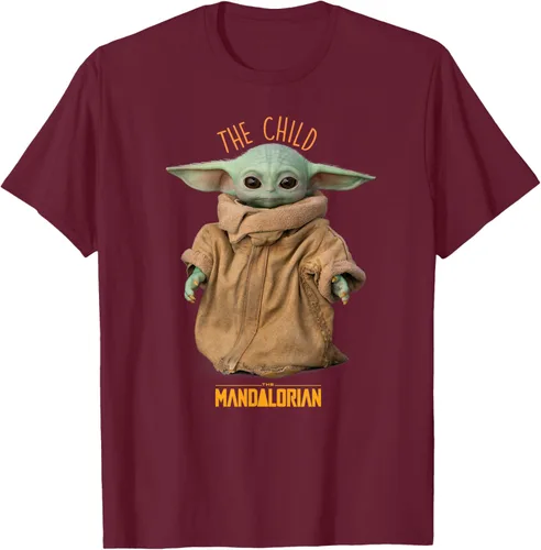 Vista 10 de Star Wars The Mandalorian Grogu The Child Photo Pose - Camiseta linda Negro