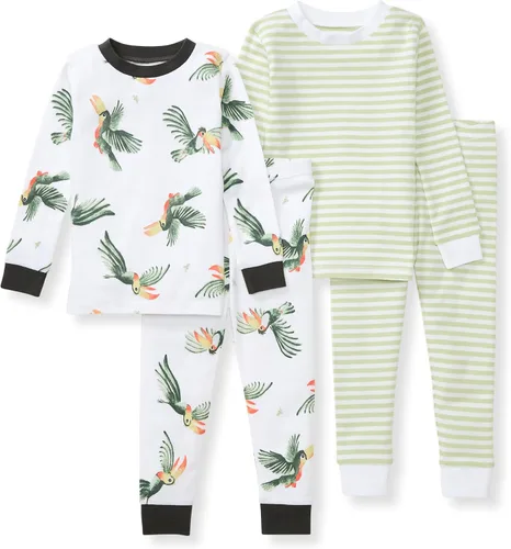 Vista 42 de Burt's Bees Baby Conjunto de Pijama de 2 Piezas para Niños con Camiseta de Manga Larga y Pantalones de Algodón Orgánico Guitarra acústica.