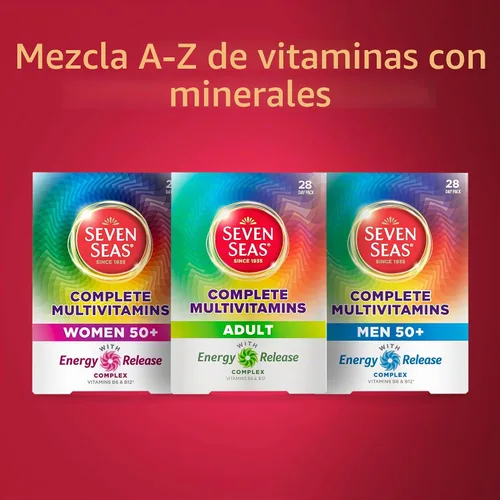 Vista 5 de Multivitaminas para adultos Seven Seas
