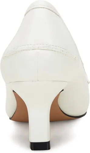 Vista 3 de Coutgo Zapatos de tacón bajo para mujer, tacón alto y puntiagudo, tacón alto de tacón alto, para oficina, boda, fiesta, zapatos tipo mocasín