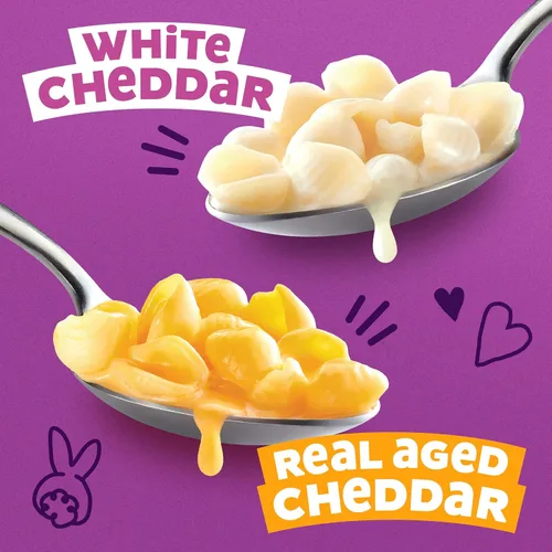 Vista 4 de Annie's - Paquete variado de macarrones y queso orgánicos, conchas y cheddar blanco y conchas y queso cheddar envejecido real, 6 onzas