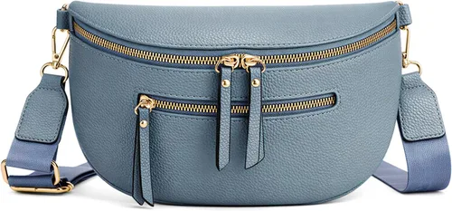 Vista 14 de Bolsos tipo bandolera Montana West para mujer Bolso de cintura con bandolera ajustable