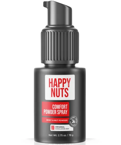 Vista 12 de Happy Nuts Comfort - Desodorante en aerosol en polvo para hombres: defensa del sudor antirozaduras, control de olor, sin aluminio, regalo perfecto