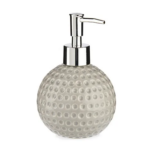 Vista 2 de Dispensador de Jabón Berilo Golf Gris Metal Cerámica 300 ml (12 Unidades)