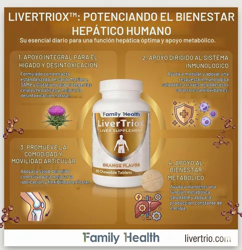 Vista 7 de LiverTrioX - Suplemento antioxidante integral para el hígado, tabletas masticables de suplemento hepático con el mismo, glutatión, silibina