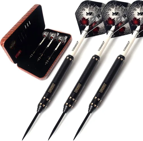 Vista 9 de CUESOUL Dragon Profesional - Dardos de punta de acero 25g/23g/21g/20g