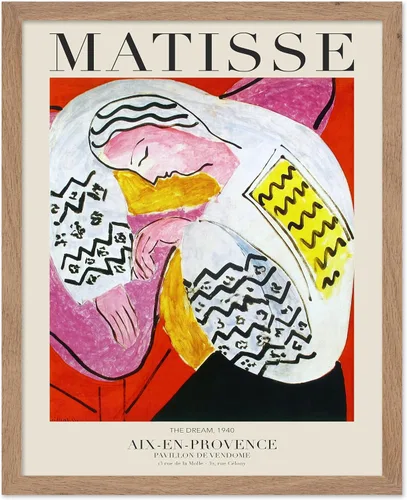 Vista 62 de Poster Master Póster Vintage de Henri Matisse – Impresión Retro de Fauvismo – Regalo para Artista, Inauguración de Casa – La Ventana, Maceta