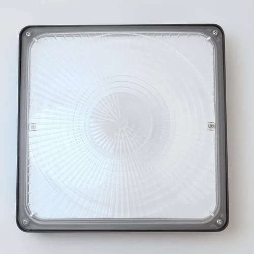 Vista 2 de CINOTON Luces LED de toldo de 40 W con certificación UL, 120-277 V, luces comerciales para toldos al aire libre IP65 impermeables, 5600 lm