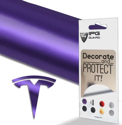 Vista 22 de IPG Compatible con Tesla Modelo 3 Juego de calcomanías (Set de 9 logotipos) Adhesivos para personalizar tu vehículo