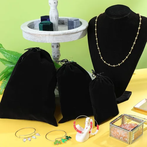 Vista 3 de Junkin 18 bolsas de almacenamiento de juguetes para adultos, bolsa con cordón, organizador de juguetes ajustable, bolsas de regalo, bolsa plegable