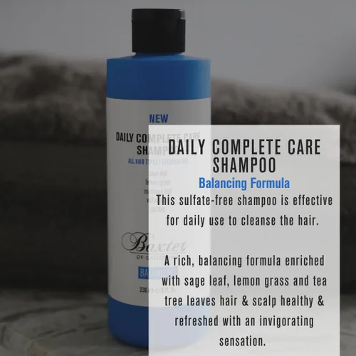 Vista 4 de Baxter of California Champú Daily Complete Care, 16 onzas