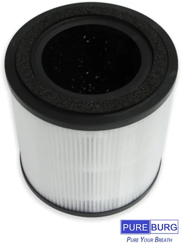 Vista 3 de PUREBURG Filtro de repuesto compatible con purificadores de aire Bissell MYair + y MYair HUB modelo 2905A 3179A, piezas 3389, H13 True HEPA