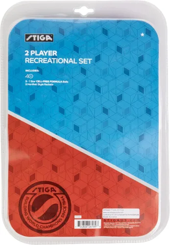 Vista 6 de STIGA Juego clásico de ping pong para 2 jugadores y 4 jugadores - Raquetas de tenis de mesa