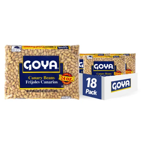 Vista 4 de Goya Foods Frijoles canarios, secos, 4 libras (paquete de 6)