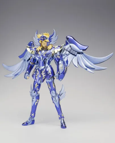 Vista 2 de Bandai Tamashii Nations Saint Myth Cloth 10th Anniversary Version Cygnus Hyoga God Figura de acción