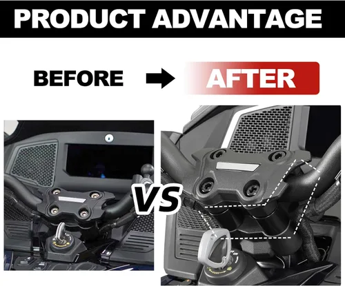 Vista 2 de Elevador de manillar para Can-Am Spyder F3 (todos los años)/RT (2020+), kit elevador de manillar de aluminio ajustable para accesorios Can-Am RT/F3