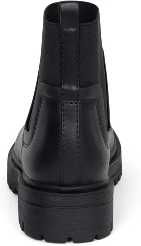 Vista 5 de STYLISH S IRENE - Botines de plataforma con suela de tacón bajo para mujer Chelsea