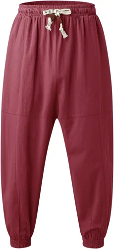 Vista 22 de Pantalones deportivos para hombre, pantalones de otoño e invierno y sólidos para hombres y hombres, cómodos con múltiples bolsillos