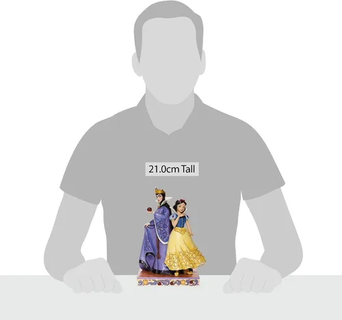 Vista 6 de Enesco Disney Traditions by Jim Shore Snow White and the Evil Queen, 8.25 pulgadas, multicolor