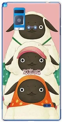 Vista 76 de Yanan Machiko Series Machiko Family Pink (Clear) / for iPhone SE/5s/docomo