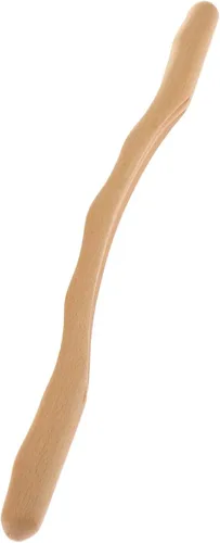 Vista 2 de Rascador de madera de haya natural, rascador de masaje de tejido profundo, 20.5 in