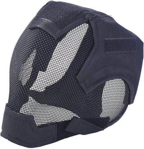 Vista 4 de Máscara de esgrima Airsoft Full Face+Ear Protection - Trimex