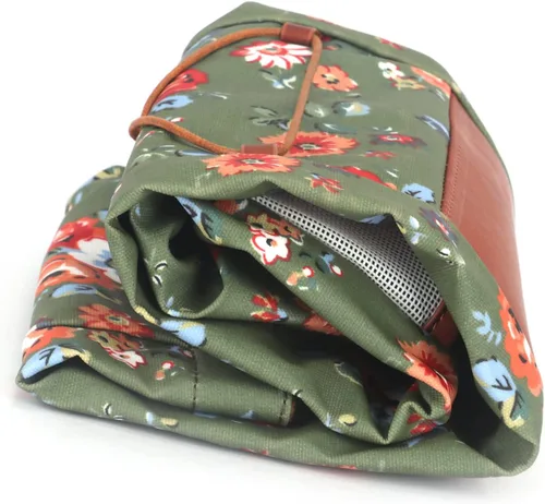 Vista 3 de TOURBON Bolsa de golf de lona para mujer, estuche de transporte de golf de viaje