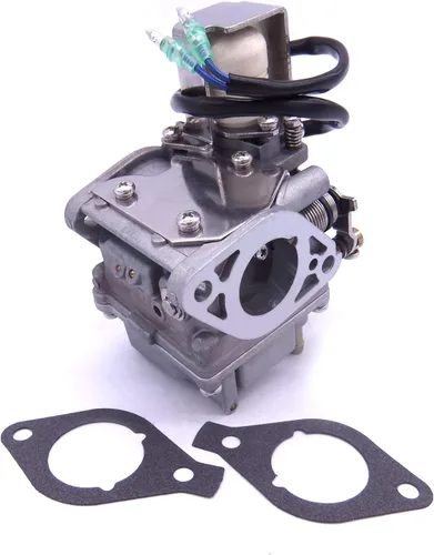 Vista 2 de SouthMarine Motor de barco 6AH-14301-00 6AH-14301-01 carburador Assy y 6AH-13646-00 juntas (2 piezas) para motor fuera de borda Yamaha 4-Stroke F20