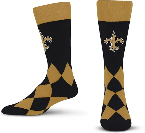 Vista 5 de For Bare Feet NFL Calcetines Big Diamond unisex para adultos