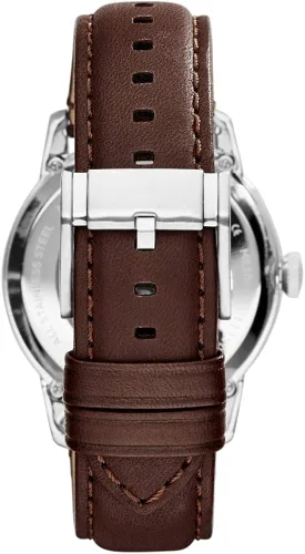 Vista 3 de Fossil - Reloj de pulsera automático y mecánico de estilo Townsman en acero inoxidable para hombre