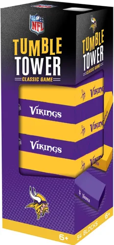 Vista 8 de MasterPieces Día del juego - NFL San Francisco 49ers - Torre de caída con licencia oficial, bloques de madera real