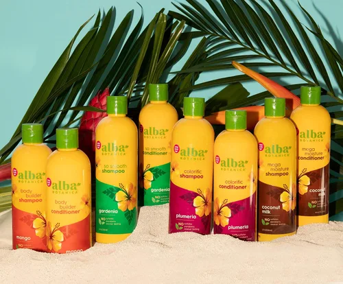 Vista 4 de Alba Botanica Drink It Up - Acondicionador hawaiano de leche de coco, 12 onzas (el embalaje puede variar)