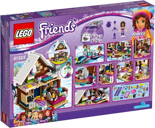 Vista 6 de LEGO Amigos en resort chalet nieve, Empaque estándar